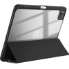 Crong Primefolio - Case For Ipad Air 11'' M3 (2025) / Ipad Air 11'' M2 (2024) / Ipad Air 10.9'' (5-4 gen.) / Ipad Pro 11'' (2022-2021) (black/transparent) - (CRG-PRF-IPD11-BLK)