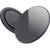 Crong Qi Fast Wireless Charger With Aluminium & Armorplate Housing 15W (black) - (CRG-PS15W-BLK)