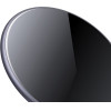 Crong Qi Fast Wireless Charger With Aluminium & Armorplate Housing 15W (black) - (CRG-PS15W-BLK)