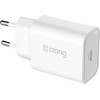 Crong USB-C Travel Charger - Wall Charger USB-C Power Delivery 20W (white) - (CRG-TUSBC20-WHI)