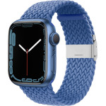 Crong Wave Band - Braided Strap For Apple Watch 38/40/41/42 Mm (blue) - (CRG-40WAV-BLU)