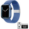 Crong Wave Band - Braided Strap For Apple Watch 38/40/41/42 Mm (blue) - (CRG-40WAV-BLU)