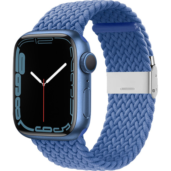 Crong Wave Band - Braided Strap For Apple Watch 38/40/41/42 Mm (blue) - (CRG-40WAV-BLU)