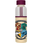 Harry Potter - 500ml Glass Water Bottle (Hogwarts) - (BDC010)