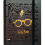 Harry Potter - A4 Binder (4 rings, Elastic band) - (CAT0069)
