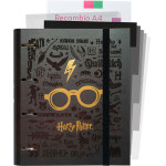 Harry Potter - A4 Card File (4 rings, Elastic band) - (CBK0068A)