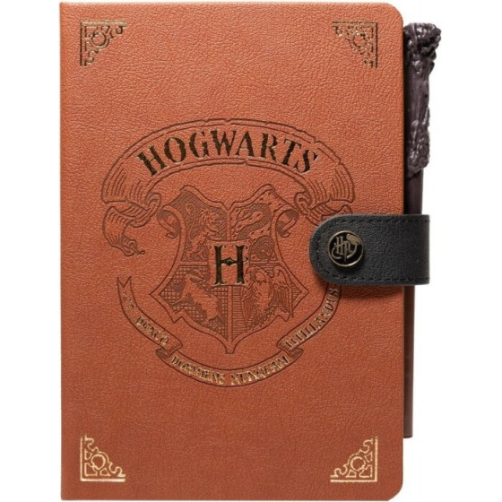 Harry Potter - A5 Notebook / Notes With wand-Shaped Pen - (CBA5001)