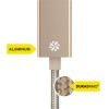 Kanex DuraBraid(TM) Adapter - USB-C To Usb 3.0 Type A Aluminium Adapter (Gold) - (KU3CAPV1-GD)