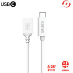Kanex USB-C To Usb Adapter 21 Cm (white) - (KU3CA107I)
