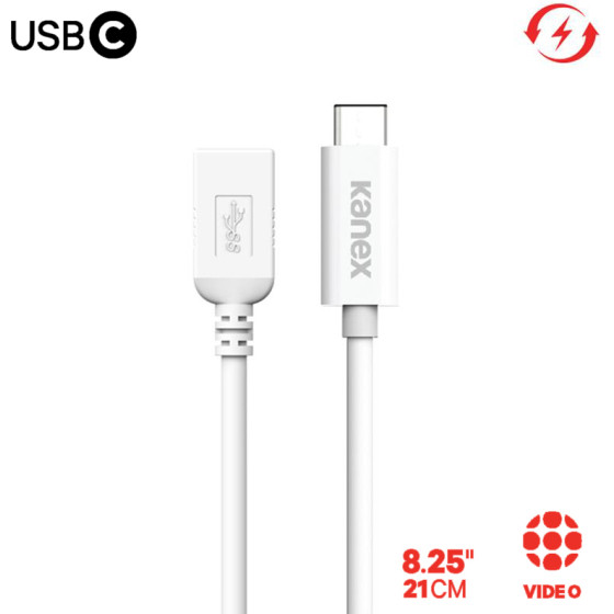 Kanex USB-C To Usb Adapter 21 Cm (white) - (KU3CA107I)