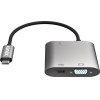 Kanex USB-C Vga Adapter With Power Delivery - Usb 1,5 A, USB-C Power Delivery 60 W + Vga Full Hd (Anodized Aluminum) - (K181-1278)