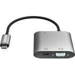 Kanex USB-C Vga Adapter With Power Delivery - Usb 1,5 A, USB-C Power Delivery 60 W + Vga Full Hd (Anodized Aluminum) - (K181-1278)