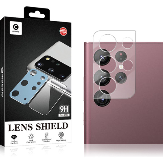 Mocolo Silk Camera Lens Glass - Protective Glass For Samsung Galaxy S22 Ultra Camera Lens - (SX6570)