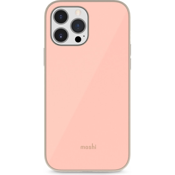 Moshi Iglaze - Premium Hybrid Case For Iphone 13 Pro Max (Snapto system) (Dahlia Pink) - (99MO132013)