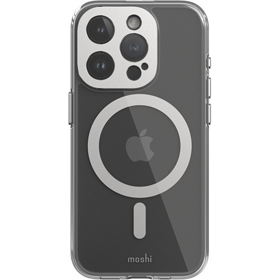 Moshi Iglaze Magsafe - Case For Iphone 15 Pro (Luna Silver) - (99MO231003)