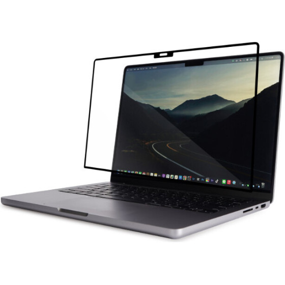 Moshi Ivisorxt - Screen Protector For Macbook Pro 14'' (M3/M2/M1/2023-2021) (Black frame) - (99MO040915)
