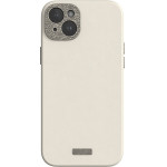 Moshi Napa Magsafe - Leather Case For Iphone 15 Plus (Eggnog White) - (99MO231110)