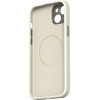 Moshi Napa Magsafe - Leather Case For Iphone 15 Plus (Eggnog White) - (99MO231110)