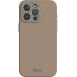 Moshi Napa Magsafe - Leather Case For Iphone 15 Pro (Woodsmoke Brown) - (99MO231107)
