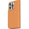 Moshi Overture Magsafe - 3-in-1 Leather Flip Case For Iphone 16 Pro (Caramel Brown) - (99MO241213)