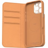 Moshi Overture Magsafe - 3-in-1 Leather Flip Case For Iphone 16 Pro (Caramel Brown) - (99MO241213)