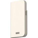 Moshi Overture Magsafe - Leather 3-in-1 Case With Flip Cover For Iphone 15 (Eggnog White) - (99MO231205)
