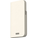 Moshi Overture Magsafe - Leather 3-in-1 Case With Flip Cover For Iphone 15 Pro Max (Eggnog White) - (99MO231208)