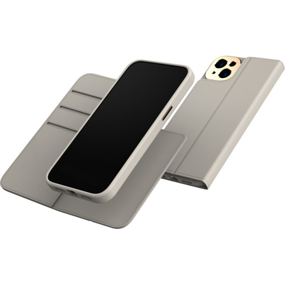 Moshi Overture Magsafe Case With Detachable Magnetic Wallet For Iphone 14 Plus (Gray) - (99MO138012)