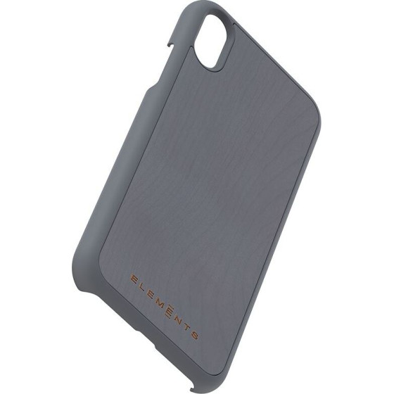 Nordic Elements Original Gefion - Case For Iphone Xr With Real Maple Wood (Mid Grey) - (E20287)