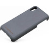 Nordic Elements Original Gefion - Case For Iphone Xs Max With Real Maple Wood (Mid Grey) - (E20307)