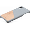 Nordic Elements Original Hel - Case For Iphone Xs Max With Real Maple Wood (Light Grey) - (E20308)