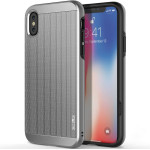 Obliq Slim Meta - Case For Iphone Xs / X (Satin Silver) - (OBIPXSM-03)