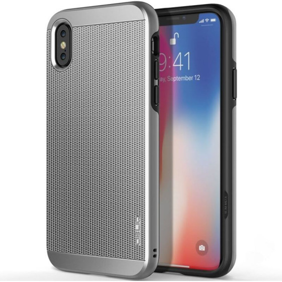 Obliq Slim Meta - Case For Iphone Xs / X (Satin Silver) - (OBIPXSM-03)