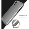 Obliq Slim Meta - Case For Iphone Xs / X (Satin Silver) - (OBIPXSM-03)