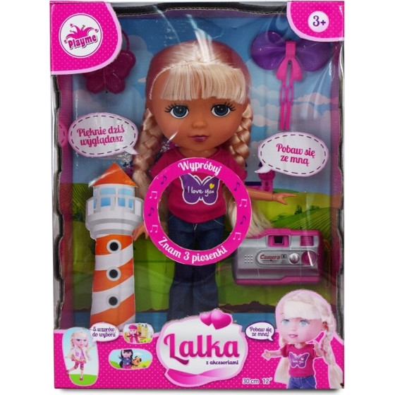 Playme - Doll With Accessories Explorer (30 cm) - (1580481)