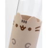 Pusheen - Glass Water Bottle 500 Ml - (BDC009)
