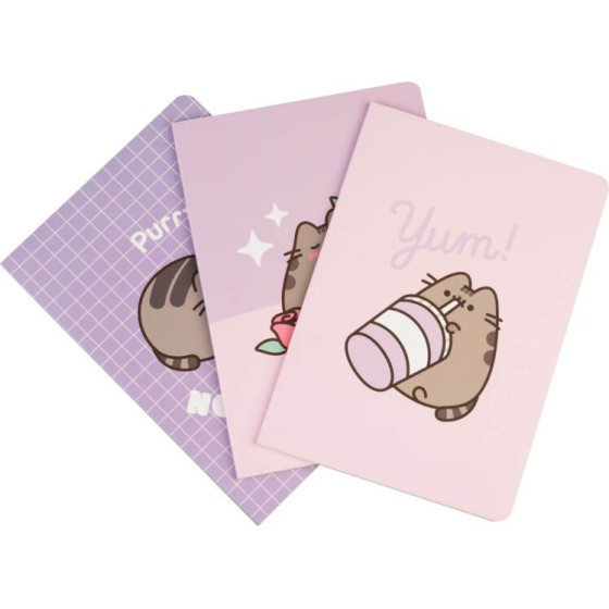 Pusheen - Set Of A5 Notebooks From The Moments Collection (3 pcs.) - (PCA5009)