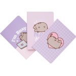 Pusheen - Set Of A6 Notebooks From The Moments Collection (3 pcs.) - (PCA6011)