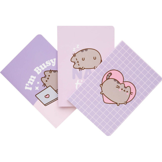 Pusheen - Set Of A6 Notebooks From The Moments Collection (3 pcs.) - (PCA6011)