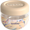 Quokka Bubble Food Jar - Plastic Food Container / Lunchbox 500 Ml (Vintage Floral) - (40125)