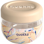 Quokka Bubble Food Jar - Plastic Food Container / Lunchbox 500 Ml (Vintage Floral) - (40125)