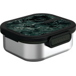 Quokka Kai - Stainless Steel Food Container / Lunchbox (Black Marble) - (40244)