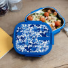 Quokka Kai - Stainless Steel Food Container / Lunchbox (Blue Blossom) - (40241)