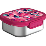 Quokka Kai - Stainless Steel Food Container / Lunchbox (Pink Bloom) - (40242)