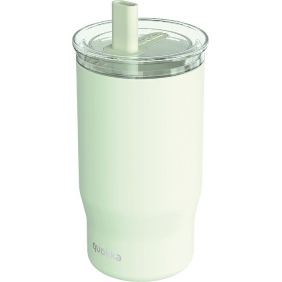 Quokka Mist - Stainless Steel Thermal Mug 720 Ml With Straw (Pastel Green) - (40139)