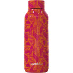 Quokka Solid - Stainless Steel Double Wall Vacuum Insulated Water bottle, Portable Thermos 510 Ml (Orange Bloom) - (11898)