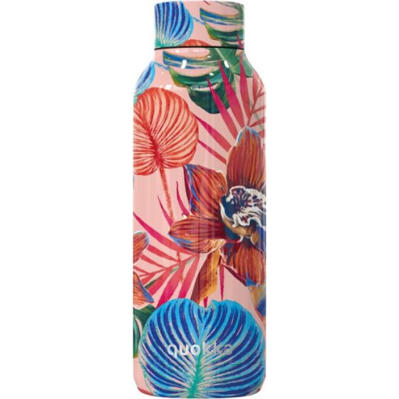Quokka Solid - Stainless Steel Double Wall Vacuum Insulated Water bottle, Portable Thermos 510 Ml (Orchid Pink) - (11899)