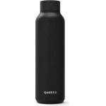 Quokka Solid - Stainless Steel Double Wall Vacuum Insulated Water bottle, Portable Thermos 630 Ml (Jet Black) - (11801)