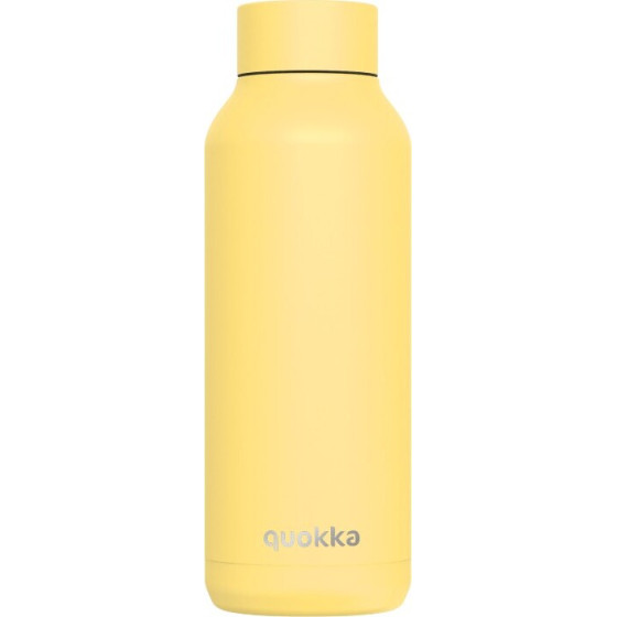 Quokka Solid - Stainless Steel Thermal Bottle 510 Ml (Light Yellow) - (11997)
