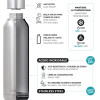 Quokka Solid - Stainless Steel Thermal Bottle 510 Ml (Pastel Peach) - (11999)